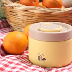 Νέα φανταστικά θερμός φαγητού από την Εcolife!  Για να μεταφέρουμε με ασφάλεια τη βρεφική κρέμα, το γιαούρτι ή ακόμη και το δικό μας γεύμα! Κατάλληλο για αλεσμένο φαγητό, σούπες, όσπρια κτλ.